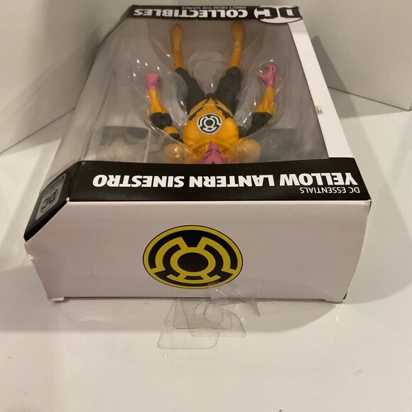 DC Collectibles Yellow Lantern Sinestro Action Figure 20 collectible figurine - Picture 5 of 7